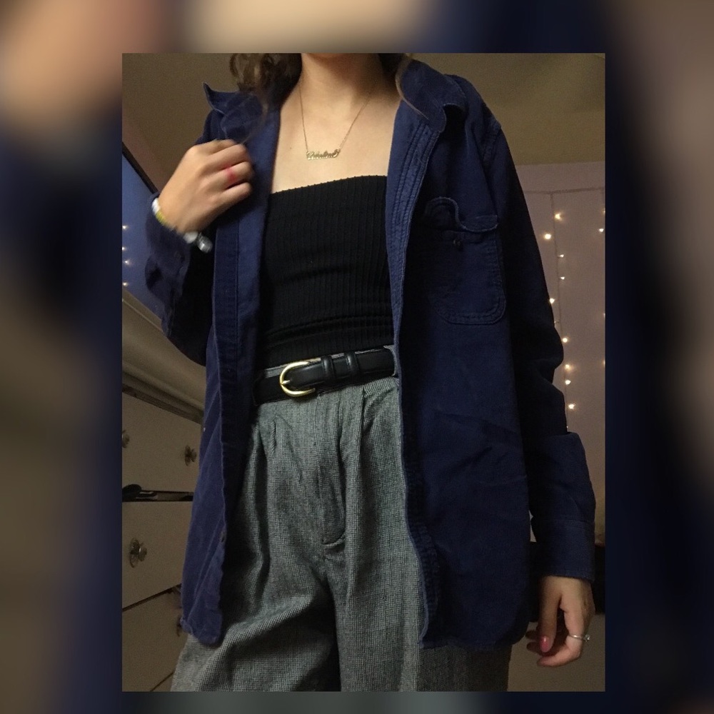 Corduroy lucky brand shirt